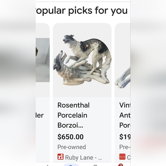 BORZOL Japanese ANTIQUE DOG - Picture 8 of 11